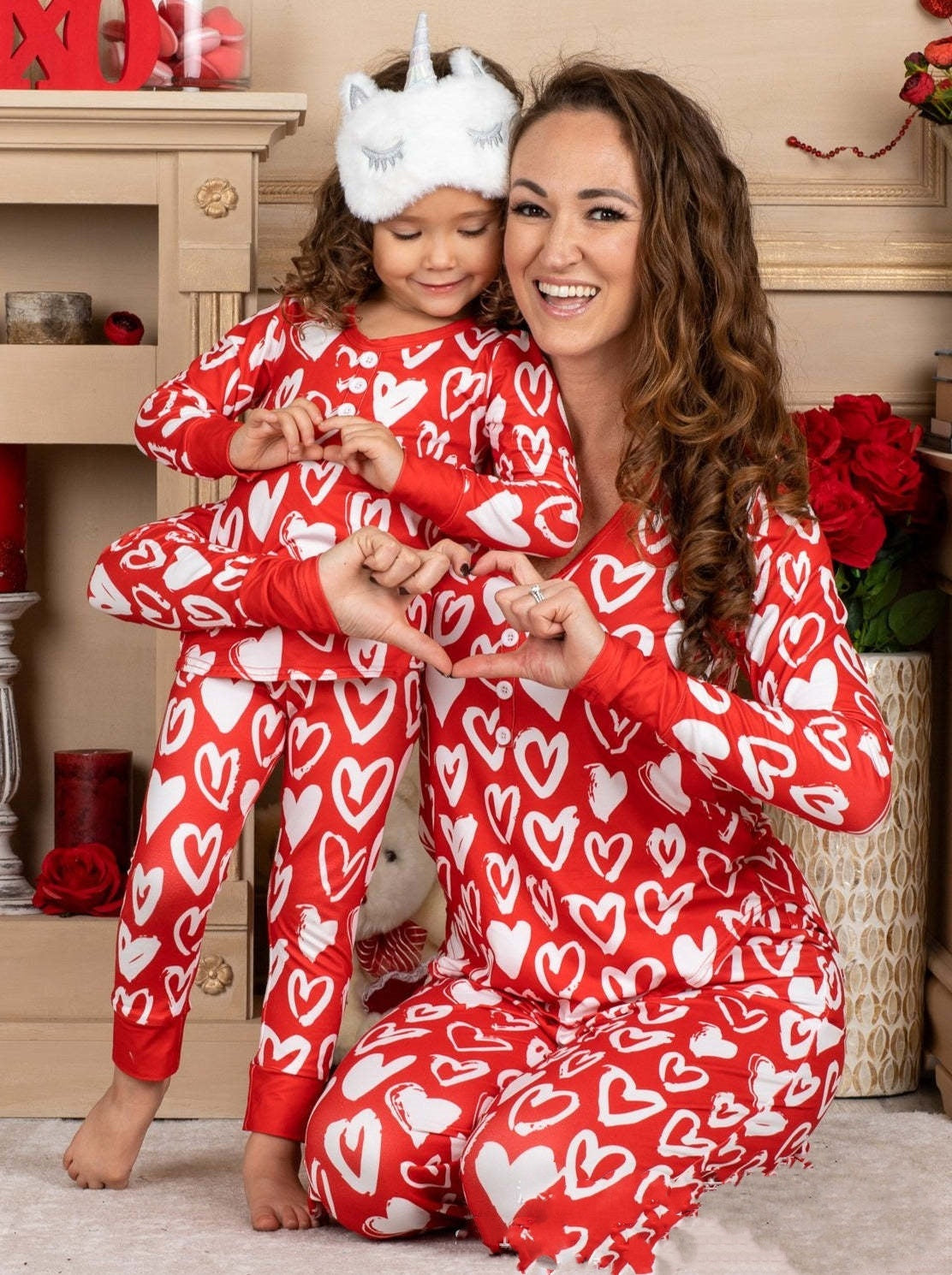 MATCHING Pajamas Parent-child Suit