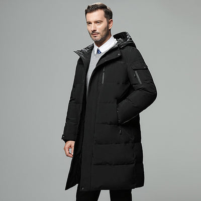 Long padded down jacket for men - Edosmi