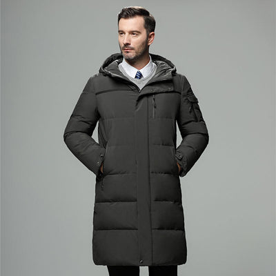 Long padded down jacket for men - Edosmi