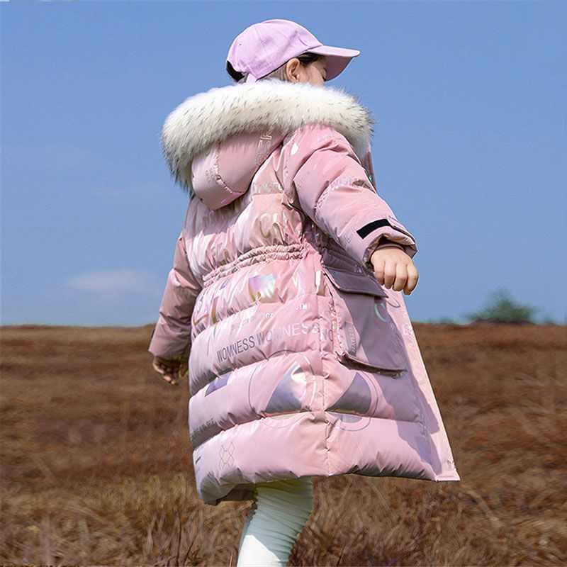 Children's Long Winter Down Padded Coat - Edosmi