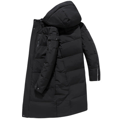 Long padded down jacket for men - Edosmi